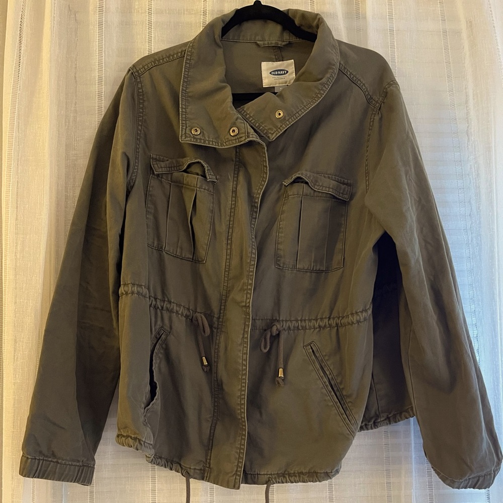 Old Navy olive green jacket